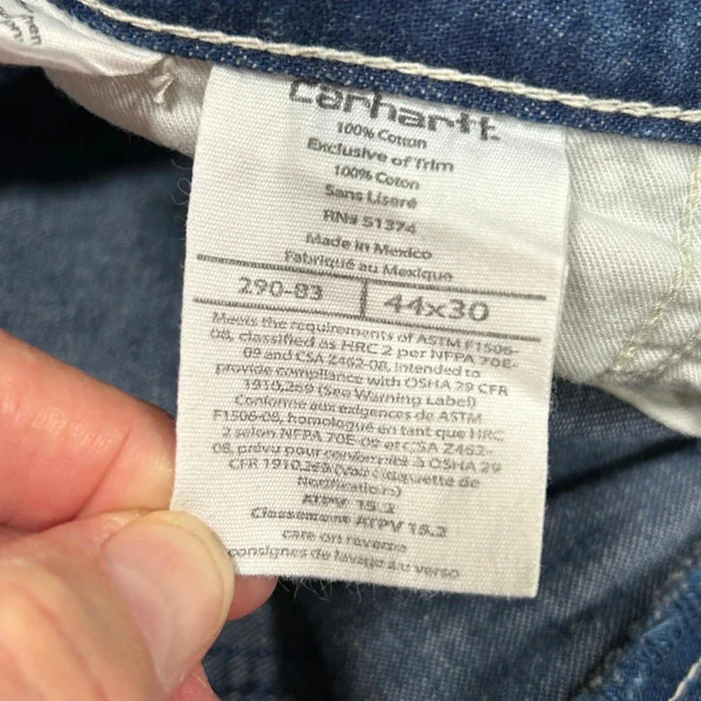 Carhartt flame resistant